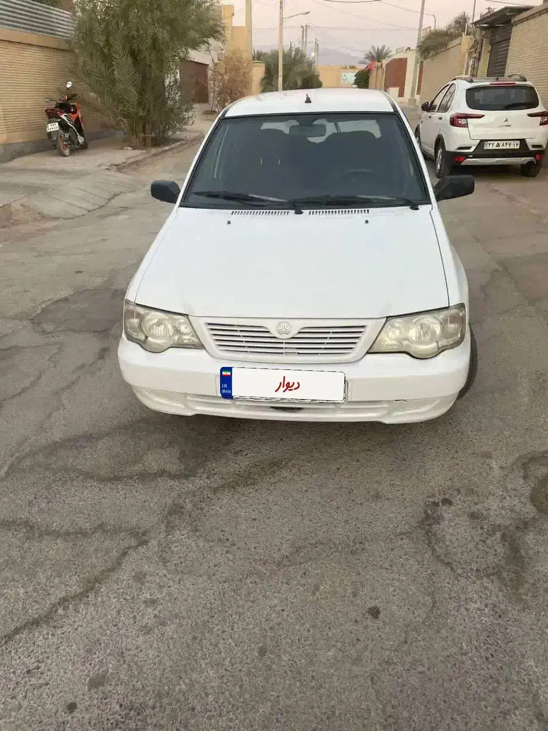 پراید111هیدرولیک سفید شاسی ها پلمپ خانگی|خودرو سواری و وانت|طبس, |دیوار