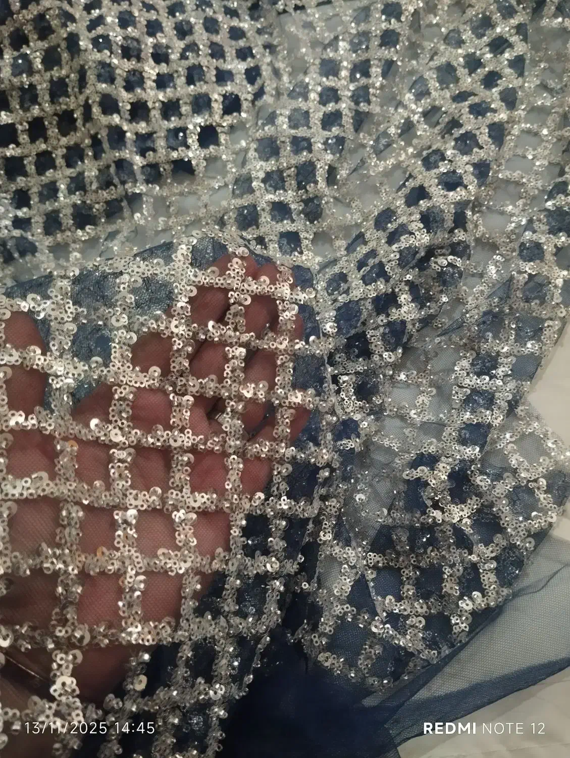 پارچه تمام پولک و ملیله مجلسی|لباس|میناب, |دیوار