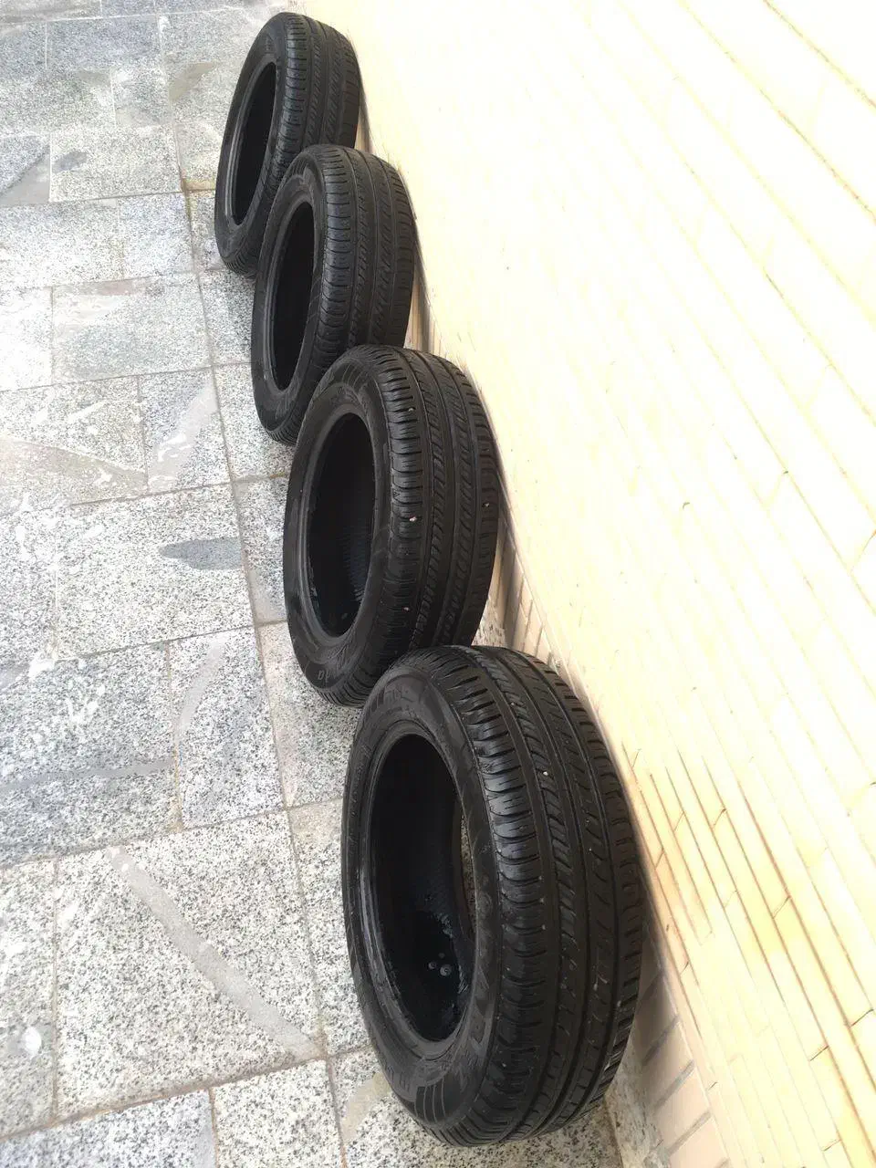 4 حلقه لاستیک 185/65/15 80 درصد|قطعات یدکی و لوازم جانبی|زابل, |دیوار