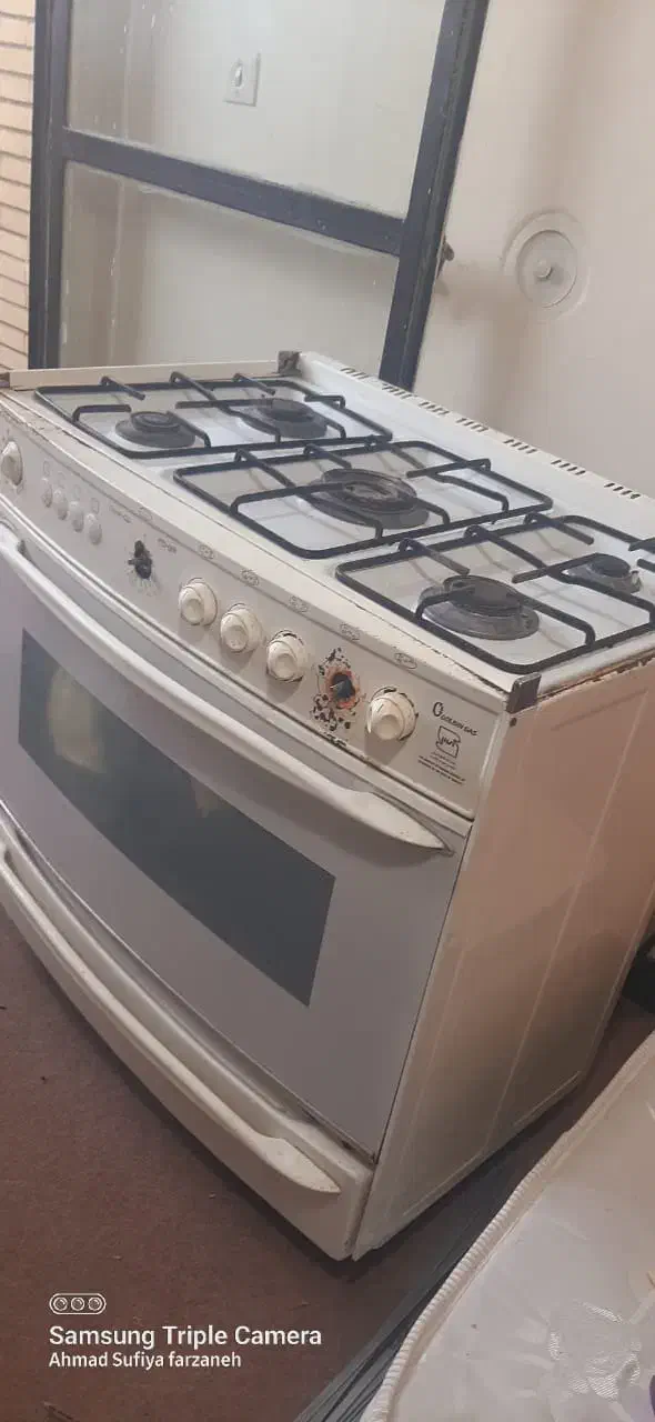 فر گاز درحد نو|اجاق گاز و لوازم برقی پخت‌وپز|فولادشهر, B6|دیوار