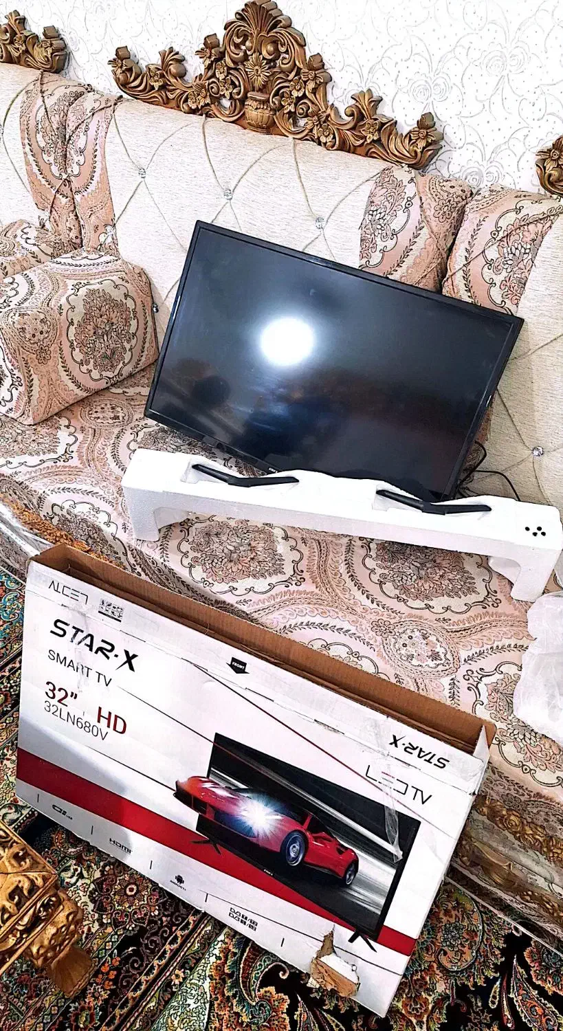 تلوزیون ستار X،درحد نو 32 اینج صحیح و سالم|تلویزیون و پروژکتور|اهواز, کوی فرهنگیان ۲|دیوار