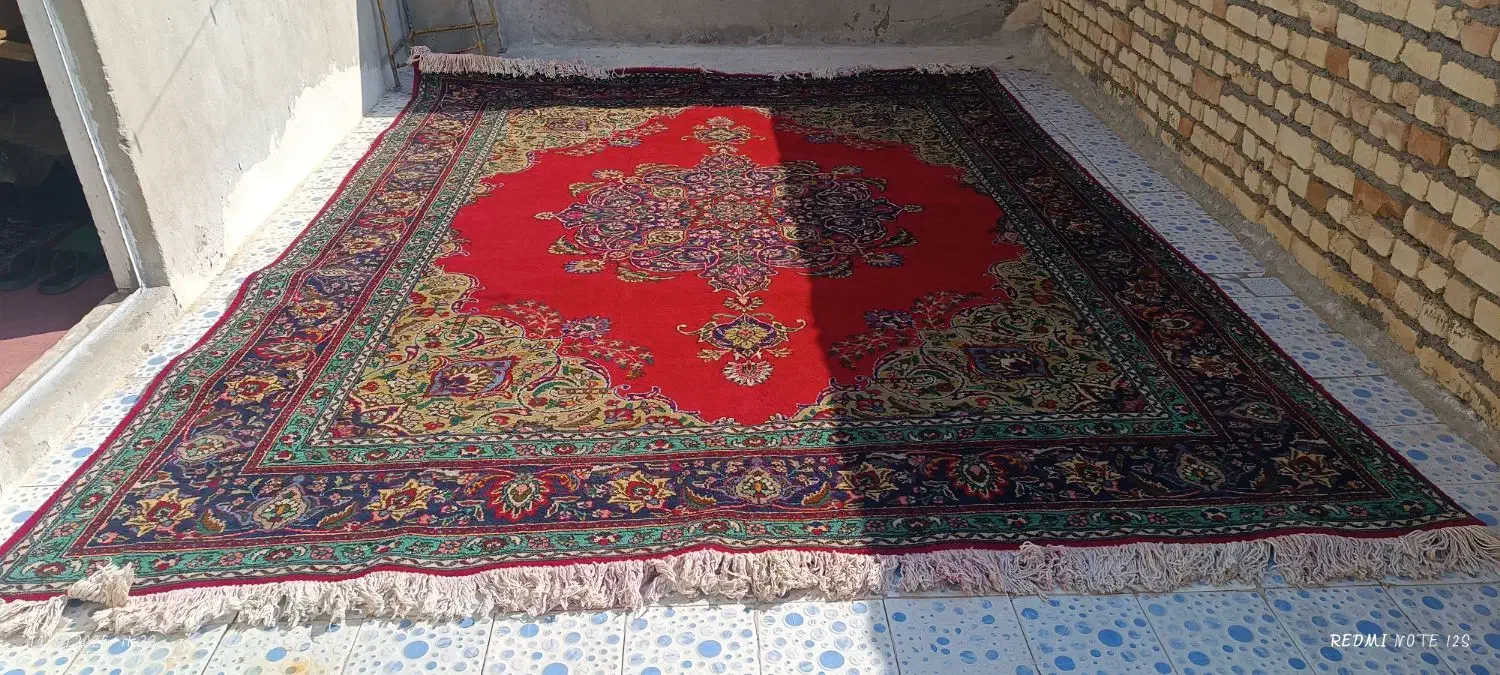 فرش دست بافت ۱۲ متری|فرش|ساوه, |دیوار