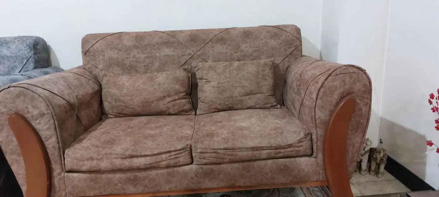 مبل راحتی آب میوه گیر سرویس چینی گل پنبه|مبلمان خانگی و میز عسلی|صفادشت, |دیوار