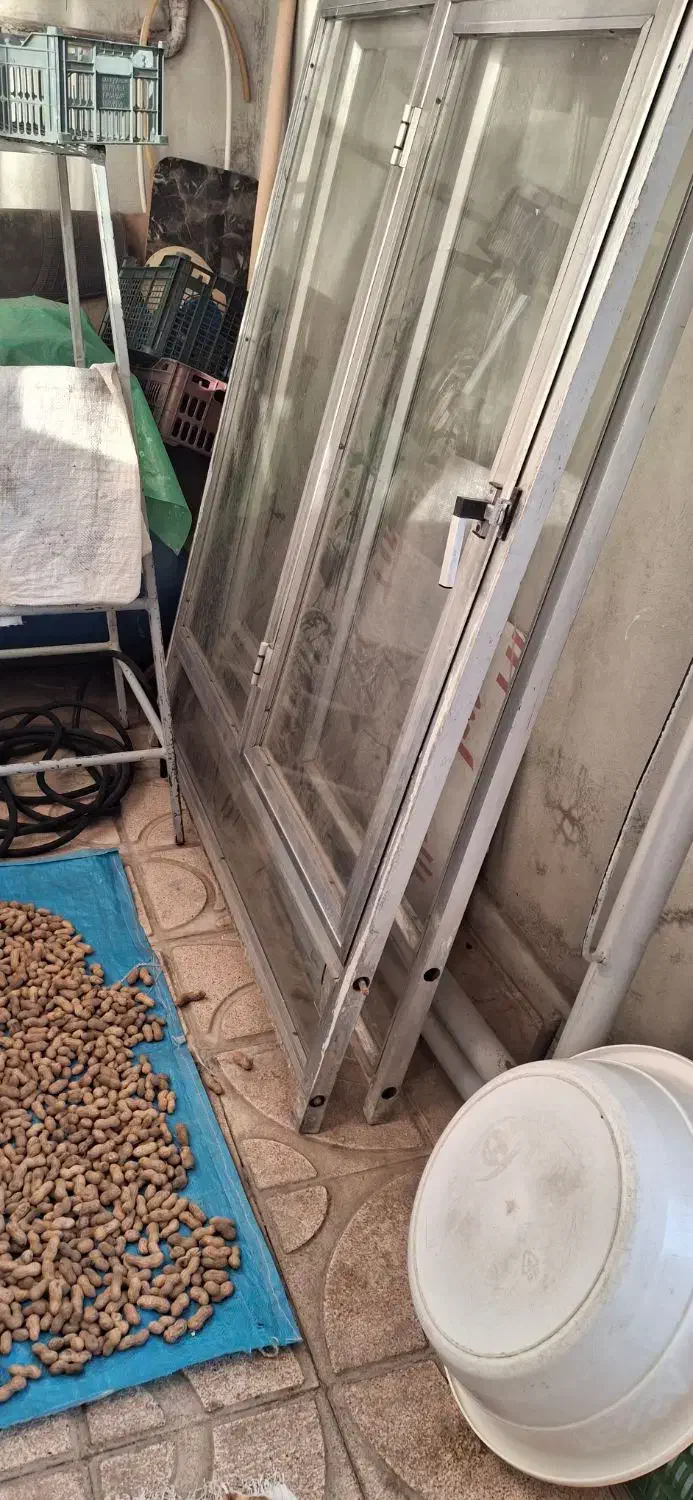 فروش دوتا پنجره بزرگ محله آزادگان کوچه ۶|مصالح و تجهیزات ساختمان|پارس‌آباد, |دیوار