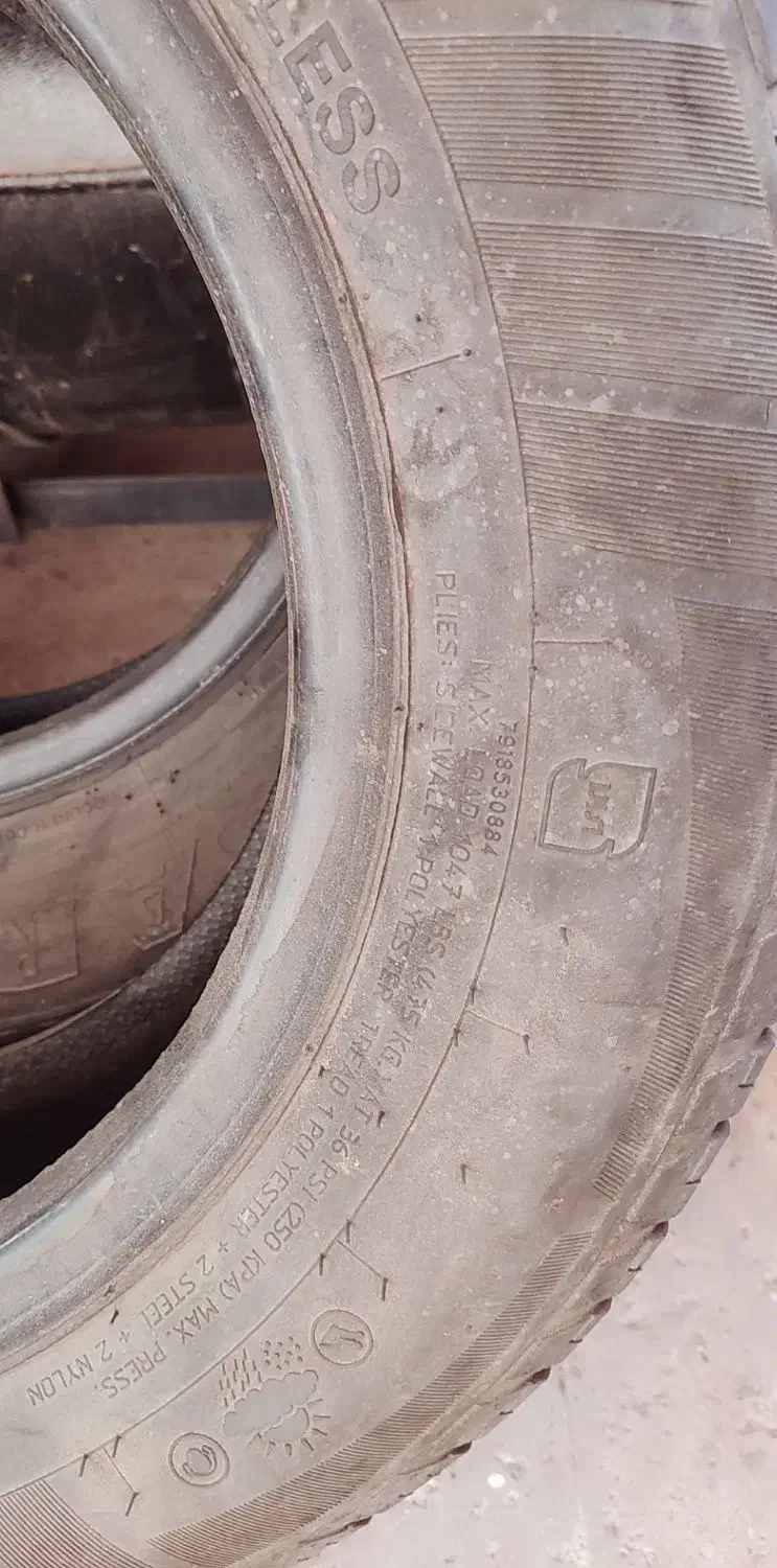 دو حلقه لاستیک|قطعات یدکی و لوازم جانبی|رباط‌کریم, شهرک والفجر|دیوار