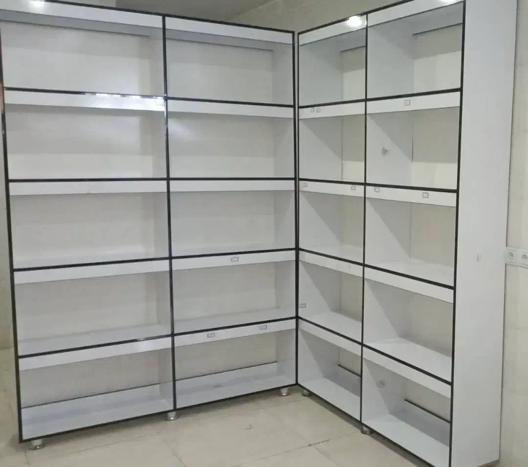 قفسه برای مغازه|کتابخانه، شلف، قفسه‌های دیواری|مسجد سلیمان, |دیوار