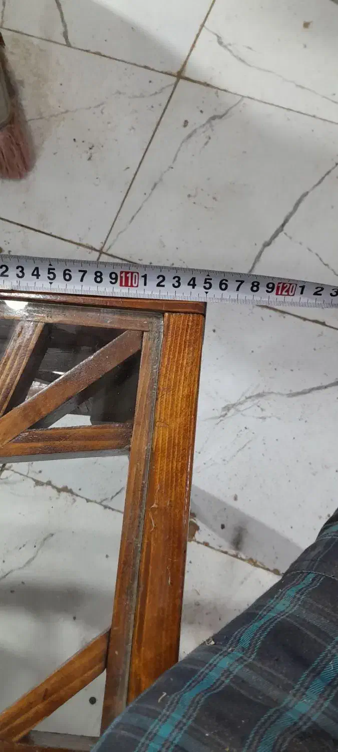 میز جلومبلی فقط ۱۵۰۰ چوب راش تازه ساخت با اینه|مبلمان خانگی و میز عسلی|بندر ترکمن, |دیوار
