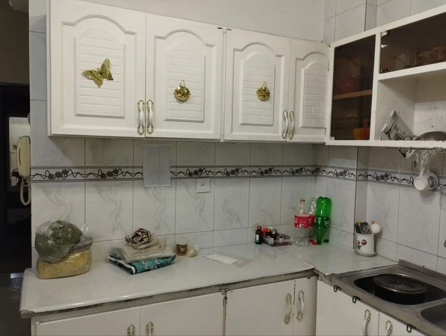 کابینت فلزی در حال استفاده وتمیز|مصالح و تجهیزات ساختمان|مشهد, شهید بهشتی|دیوار