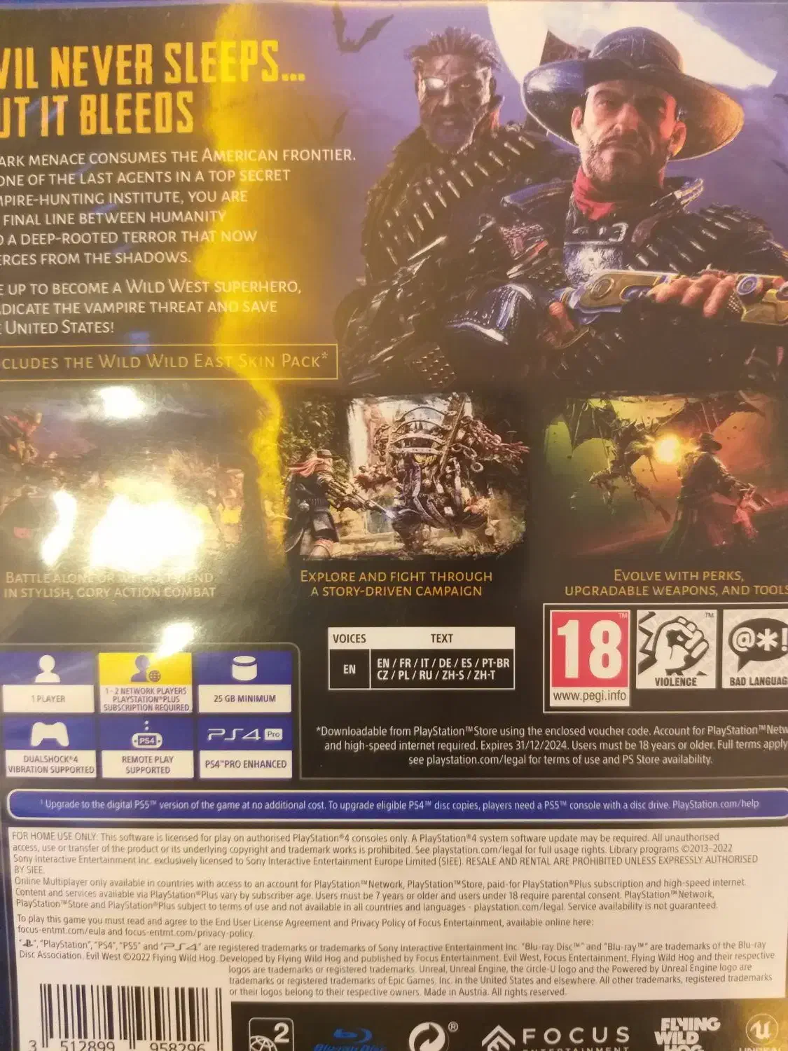 بازی EVIL WEST PS4.PS5|کنسول، بازی ویدئویی و آنلاین|تهران, مینابی|دیوار