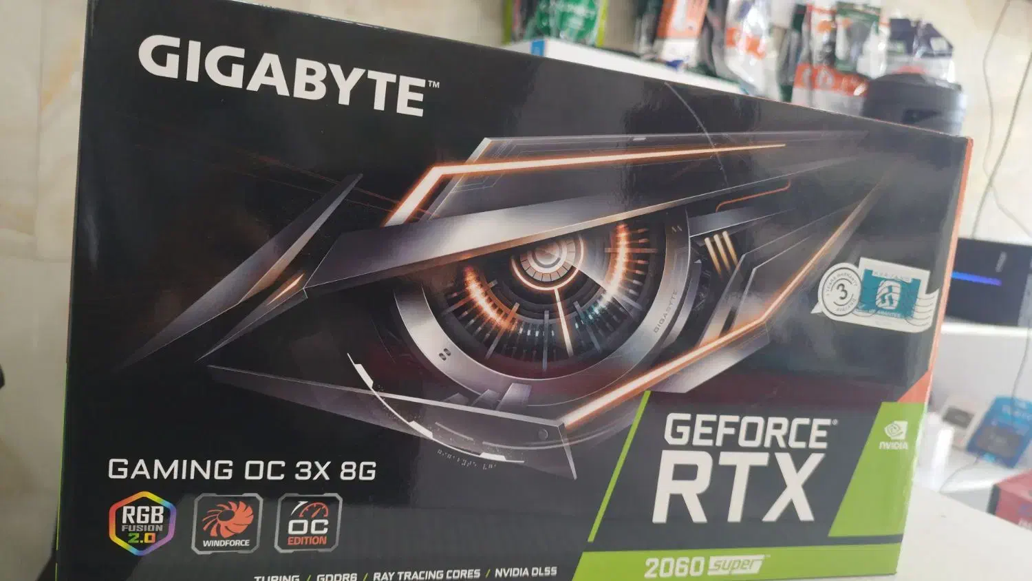 کارت گرافیک Gigabyte 2060 super 8gb|قطعات و لوازم جانبی رایانه|لاهیجان, امیرشهید|دیوار