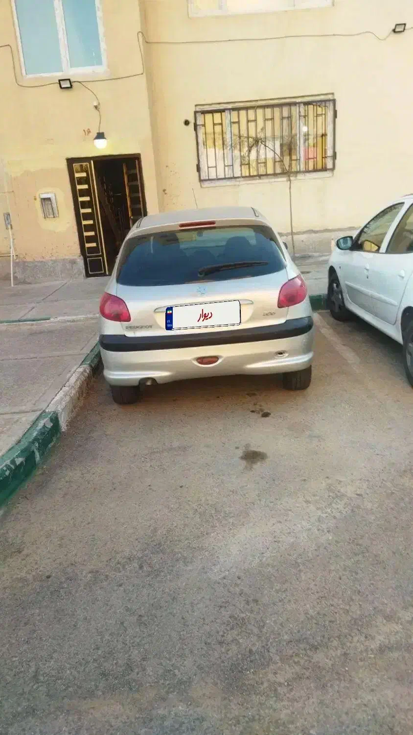 206 مدل 81 فرانسه|خودرو سواری و وانت|پرند, فاز ۳|دیوار