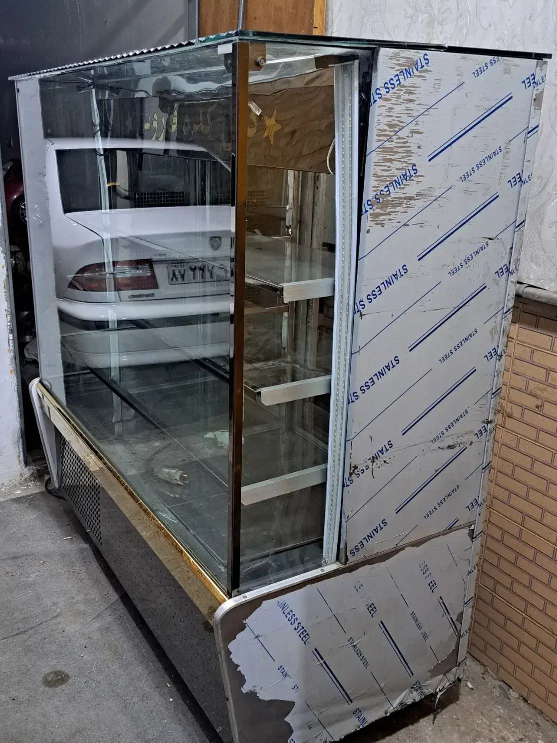 یخچال مکعبی استیل ویترینی سالم جیگرکی مرغ فروشی و.|فروشگاه و مغازه|شهریار, شهریار|دیوار