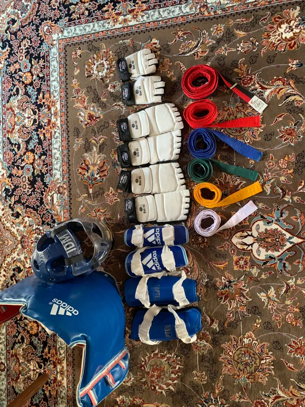 لباس مبارزه تکواندو به همراه کمربند|تجهیزات ورزشی|تنکابن, |دیوار