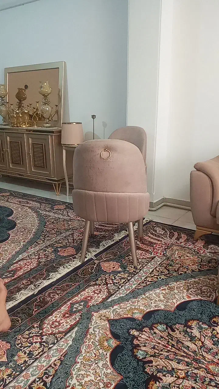 غذاخوری ۴نفره پایه گلدانی درحدنو|میز و صندلی غذاخوری|اسلامشهر, شهرک قائمیه|دیوار