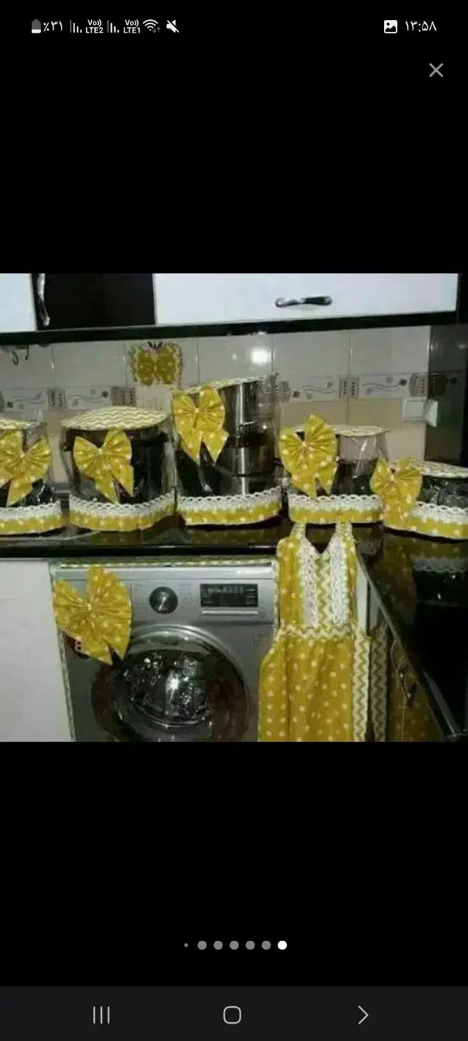 دوخت انواع لوازم اشپزخانه ست|سفره، حوله، دستمال آشپزخانه|بم, |دیوار