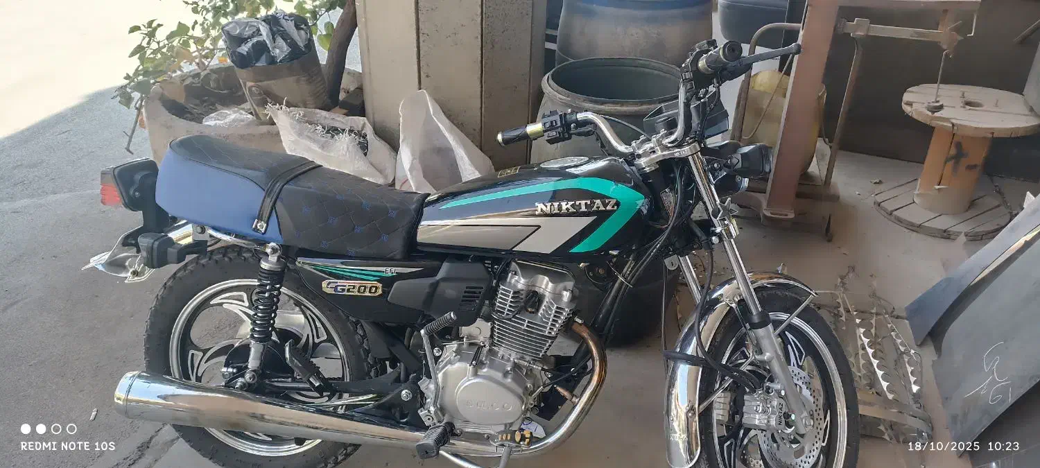 موتور نیکتاز 200کاربرات اقساطی|موتورسیکلت|اصفهان, شهرک صنعتی امیرکبیر (شاپور جدید)|دیوار