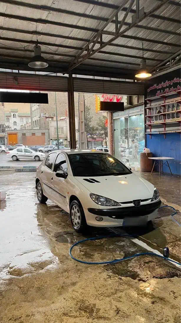 206 سفید تیپ ۵|خودرو سواری و وانت|تهران, هفت حوض|دیوار