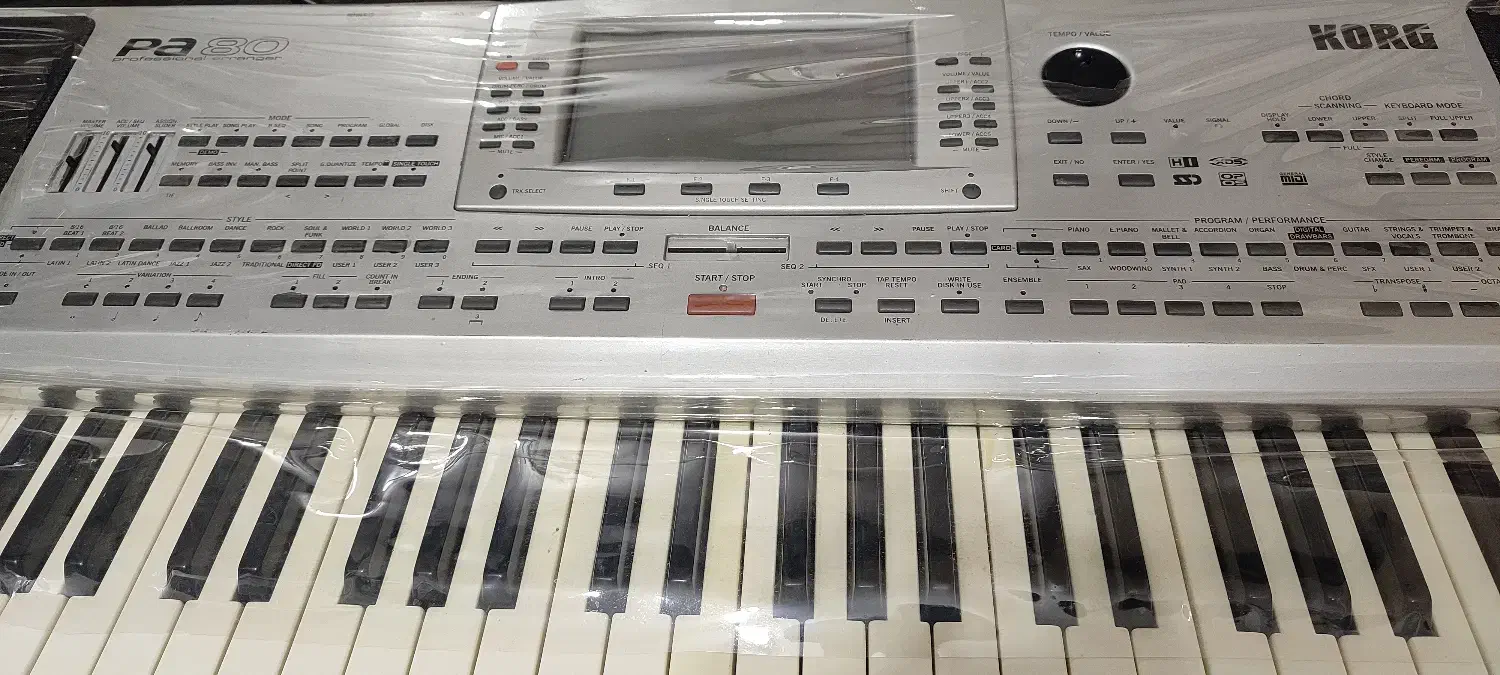 ارگ pa80نو|پیانو، کیبورد، آکاردئون|یزد, |دیوار