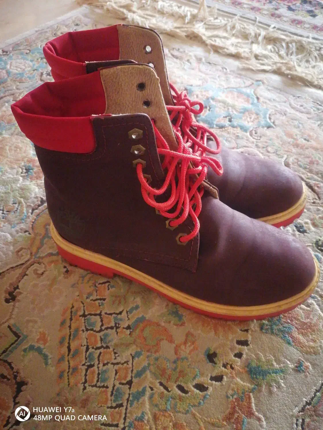 نیم بوت با کتونی در حد نو|کیف، کفش، کمربند|قزوین, |دیوار