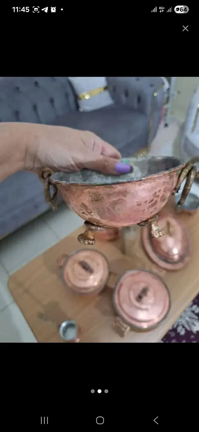 ظروف مسی|ظروف پخت‌وپز|کرج, مطهری|دیوار