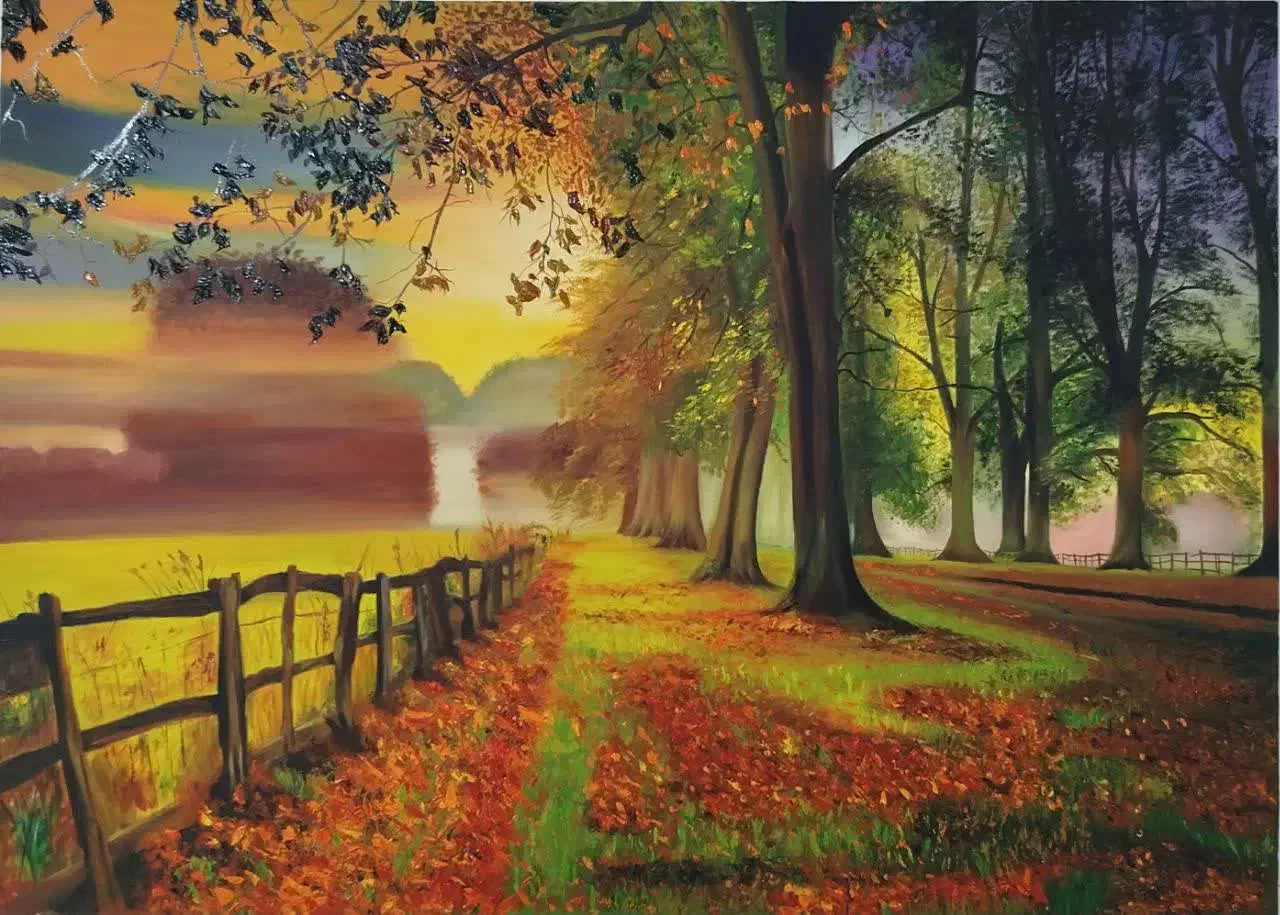 نقاشی رنگ روغن|تابلو، نقاشی، عکس|همدان, |دیوار