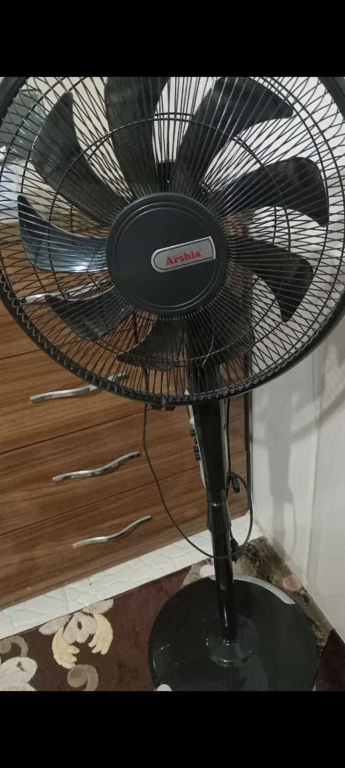 پنکه قدی|پنکه و تصفیه‌کنندهٔ هوا|گرگان, |دیوار