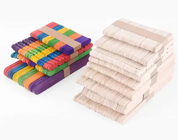 چوب بستنی عمده ، ساده و رنگی ، ارسال به سراسر کشور|صنایع دستی و سایر لوازم تزئینی|بندرعباس, |دیوار