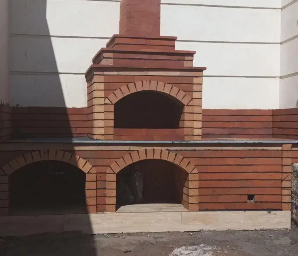 باربیکیو آتشدان شومینه هم گازی هم ذغالی|بخاری، هیتر، شومینه|تبریز, |دیوار