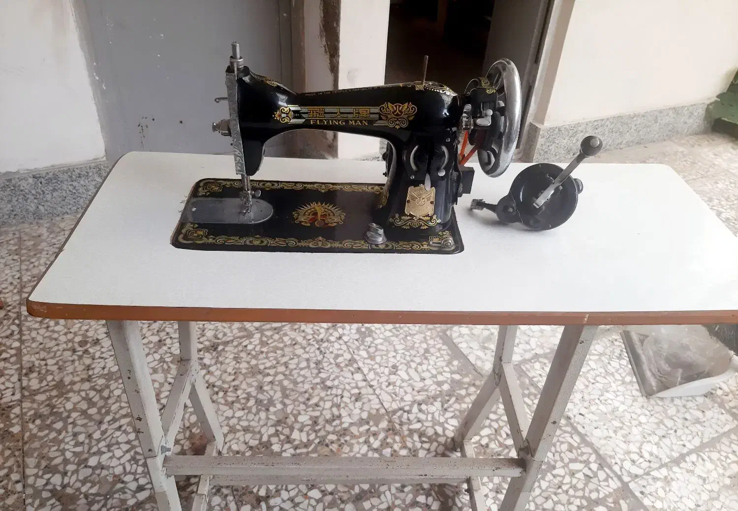 چرخ خیاطی قدیمی|چرخ خیاطی و ریسندگی|قائمشهر, |دیوار