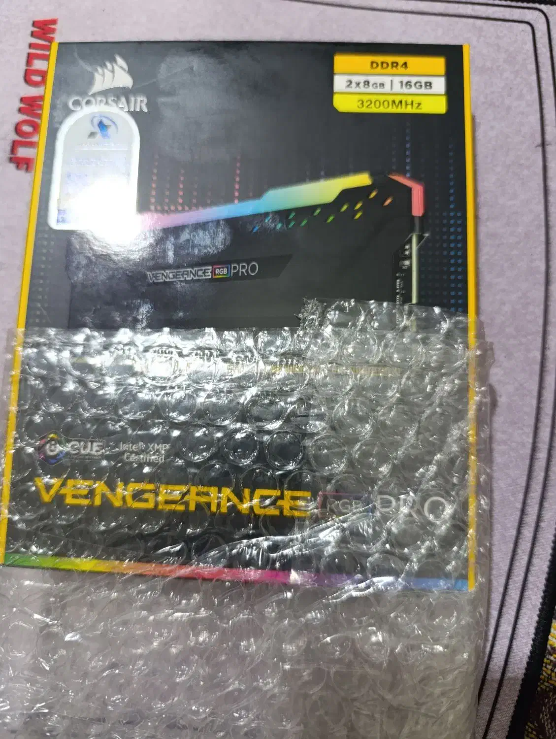 RAm crosier vengeance pro 16g(2*8) heat sink rgb|قطعات و لوازم جانبی رایانه|نقده, |دیوار