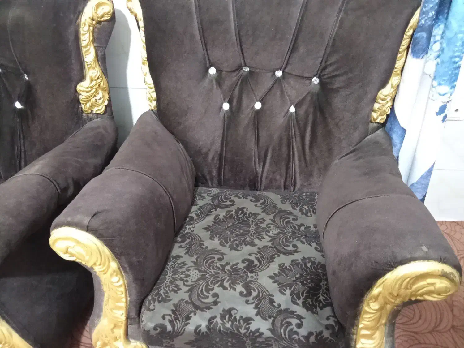 مبل راحتی ۷ نفره|مبلمان خانگی و میز عسلی|تنکمان, |دیوار