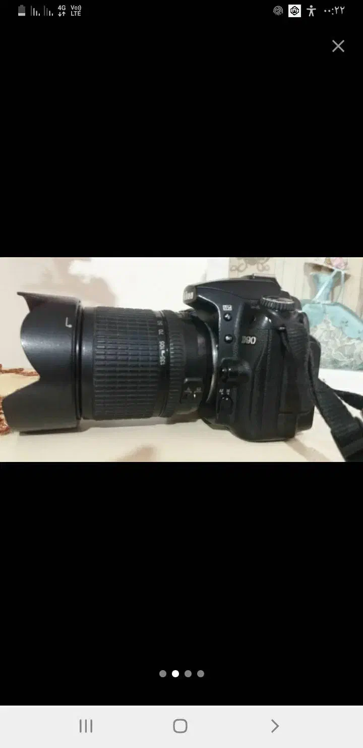 دوربین نیکون D90 فروش باچک کارمندی|دوربین عکاسی و فیلم‌برداری|اردبیل, |دیوار