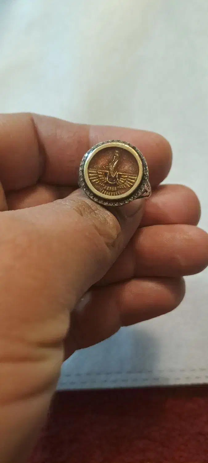 انگشتر نقره|جواهرات|ری, علایین|دیوار