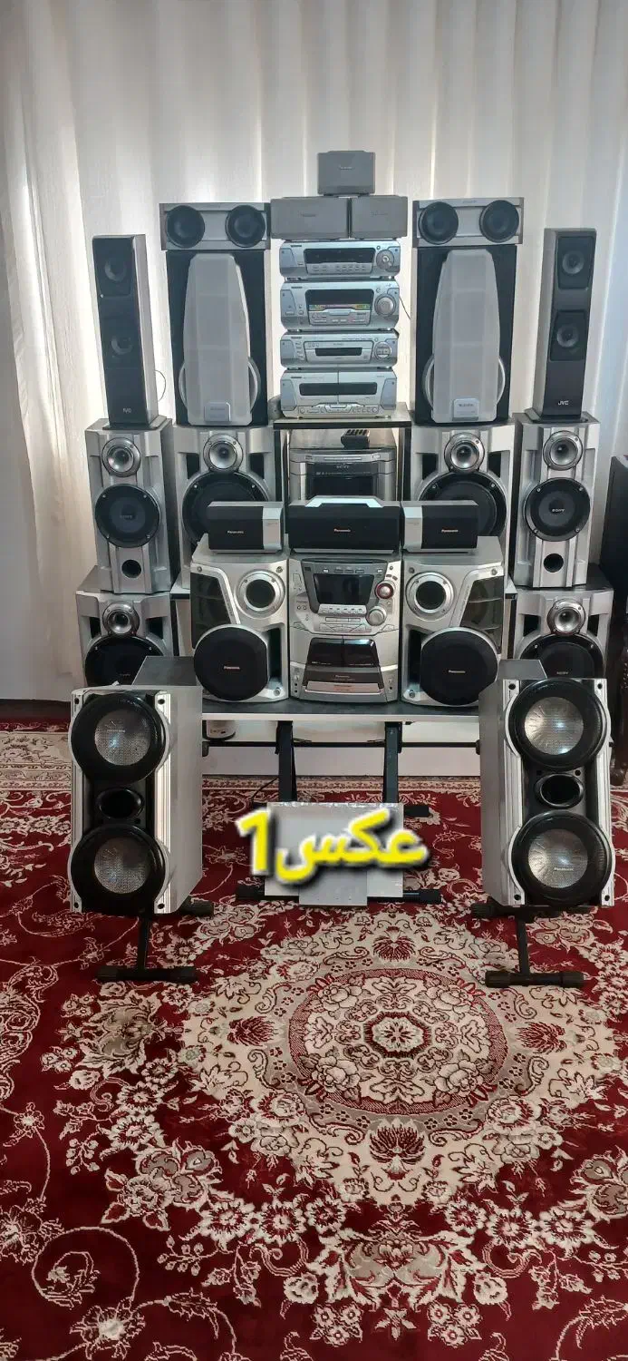 ضبط پاناسونیک مدلSA،Ak177|سیستم صوتی خانگی|نوکنده, |دیوار