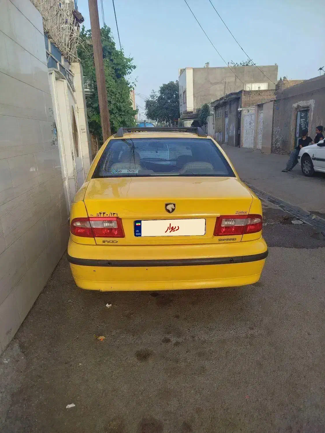 تاکسی سمند 96|خودرو سواری و وانت|مشهد, مهدی آباد|دیوار