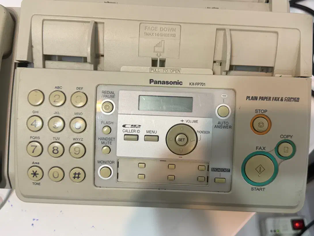 فکس مارک پاناسونیک تلفن تلفکس خارجی برند|پرینتر، اسکنر، کپی، فکس|مشهد, صیاد شیرازی|دیوار