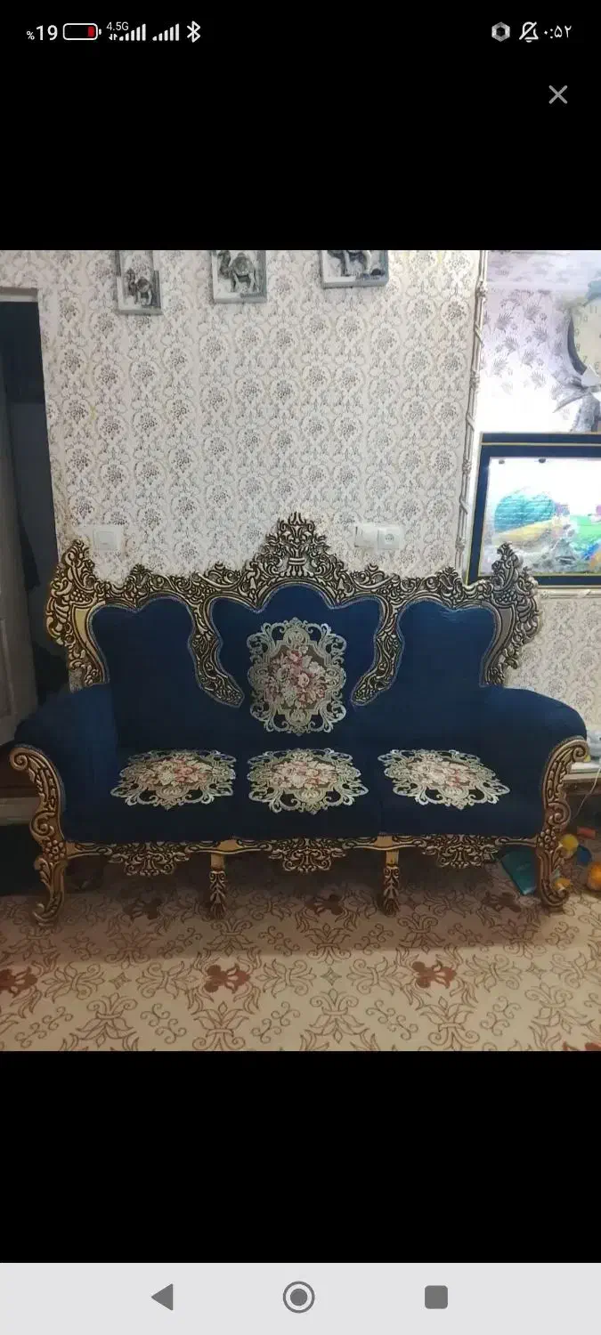 مبل 9نفره ومیزغذاخوری ۴نفره|مبلمان خانگی و میز عسلی|دشتابی, |دیوار