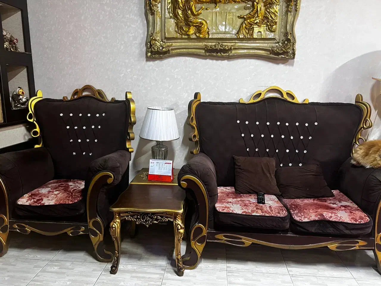 مبل ۹نفره|مبلمان خانگی و میز عسلی|آستانه اشرفیه, |دیوار