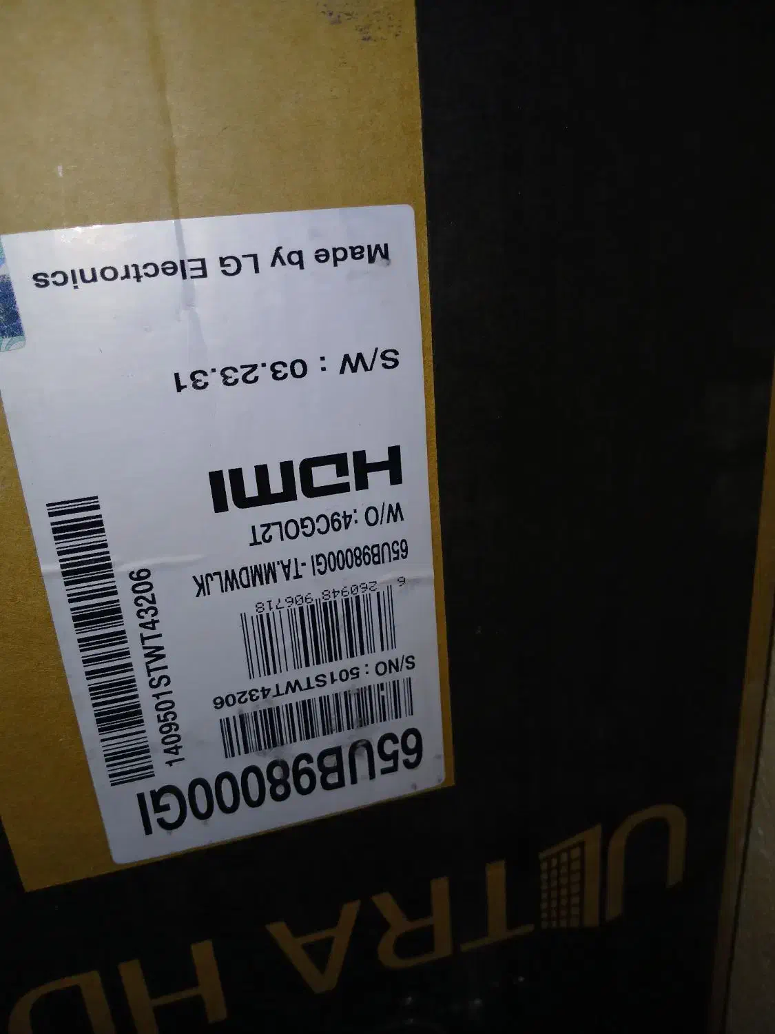 ال‌جی ۶۵ اینچ|تلویزیون و پروژکتور|اصفهان, منتظرالمهدی|دیوار