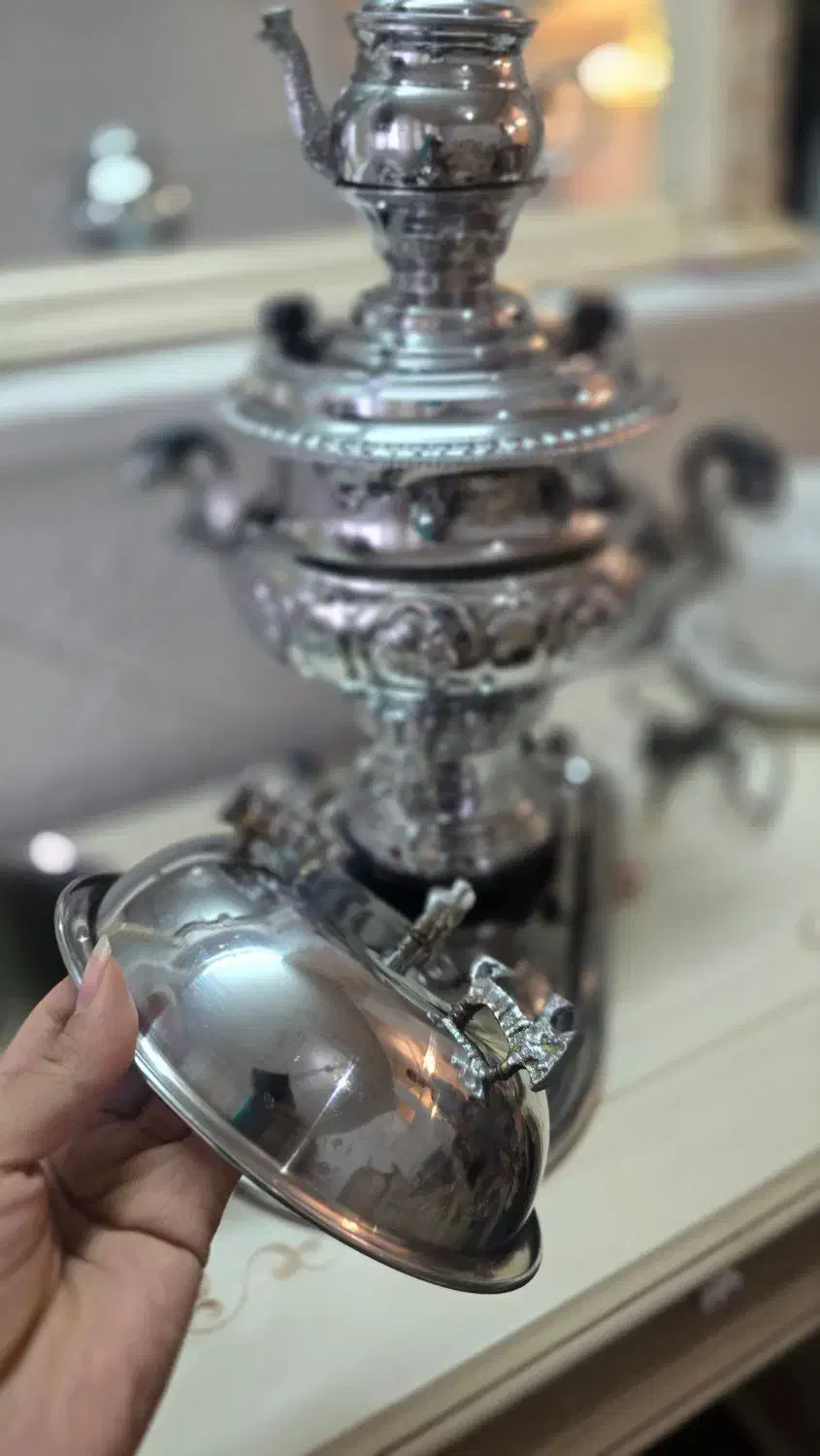 سماور برقی و قوری و پارچ|سماور، چای‌ساز، قهوه‌ساز|تهران, آهنگ|دیوار