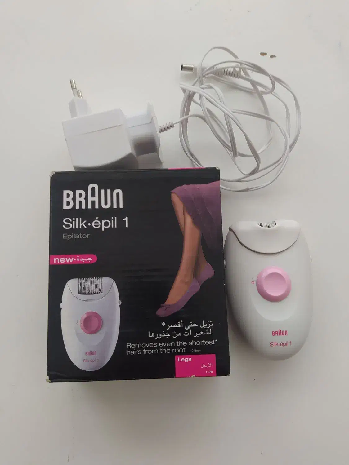 دستگاه مو کن اپلاتور خشک براون مدل 1 silk.eilسفید|آرایشی، بهداشتی، درمانی|سنندج, |دیوار