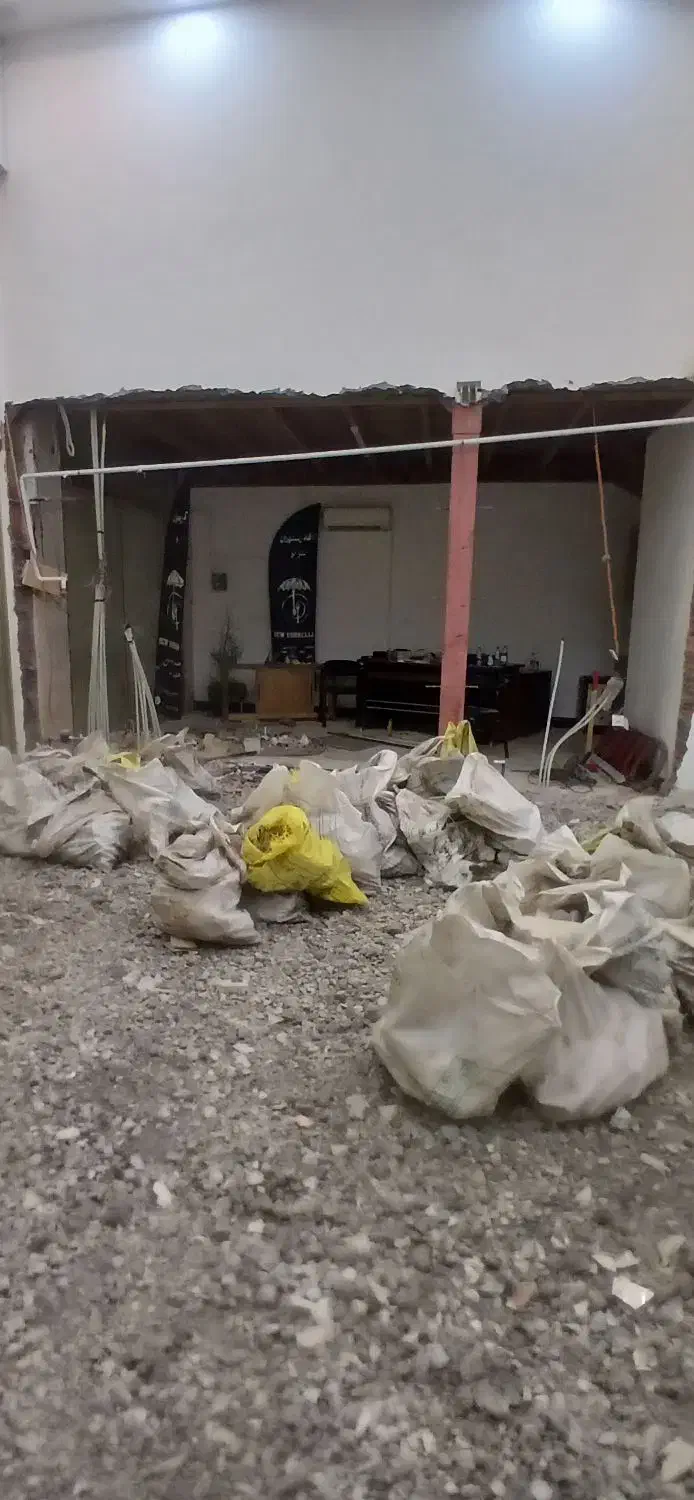 تخریب ساختمان  بلوک  چینی بنایی   سیمان کاری|خدمات پیشه و مهارت|نور, |دیوار