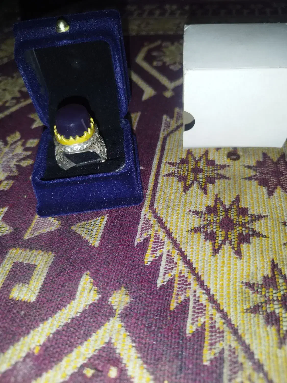 انگشتر یاقوت کبود اصل|جواهرات|مشهد, وکیل‌آباد|دیوار