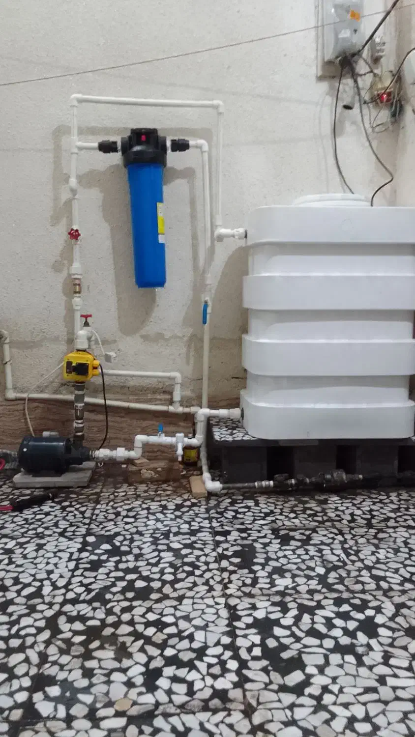 لوله کشی نصب شیر آلات و خدمات پمپ آب|خدمات پیشه و مهارت|محمدیه-قزوین, |دیوار