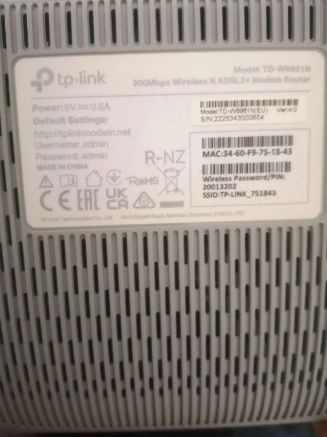 وای فا +ADSL2|مودم و تجهیزات شبکه|نظرآباد, نظرآباد|دیوار