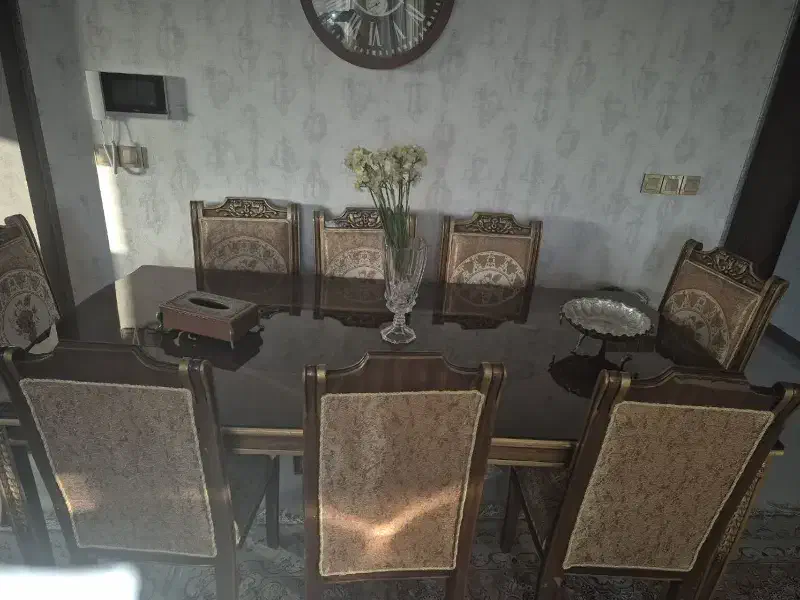 میز ناهار خوری ۸نفره|میز و صندلی غذاخوری|اصفهان, ناژوان|دیوار