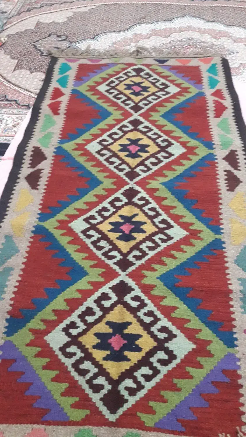 گلیم دست بافت|گلیم، جاجیم، گبه|اردبیل, |دیوار