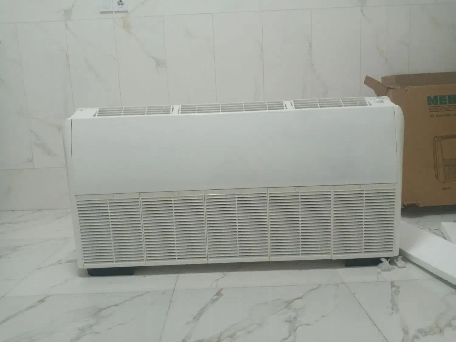 فن کوئل|کولر گازی و فن‌کوئل|سراب, |دیوار