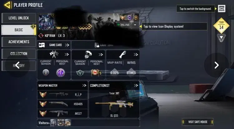 اکانت کالاف دیوتی موبایل|کنسول، بازی ویدئویی و آنلاین|تهران, یافت آباد شمالی|دیوار