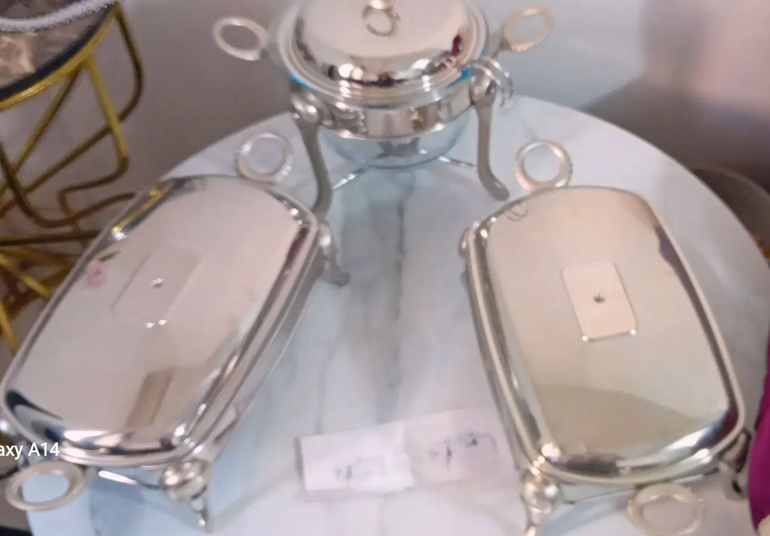 سلام ظرف پذیرای سوفله خوری نونو ب فرش‌ میرسد|ظروف سرو و پذیرایی|رباط‌کریم, شترخوار|دیوار